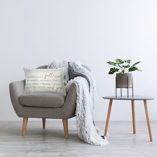 Stupell Industries Every Year Fall Phrase Decorative Printed Throw Pillow